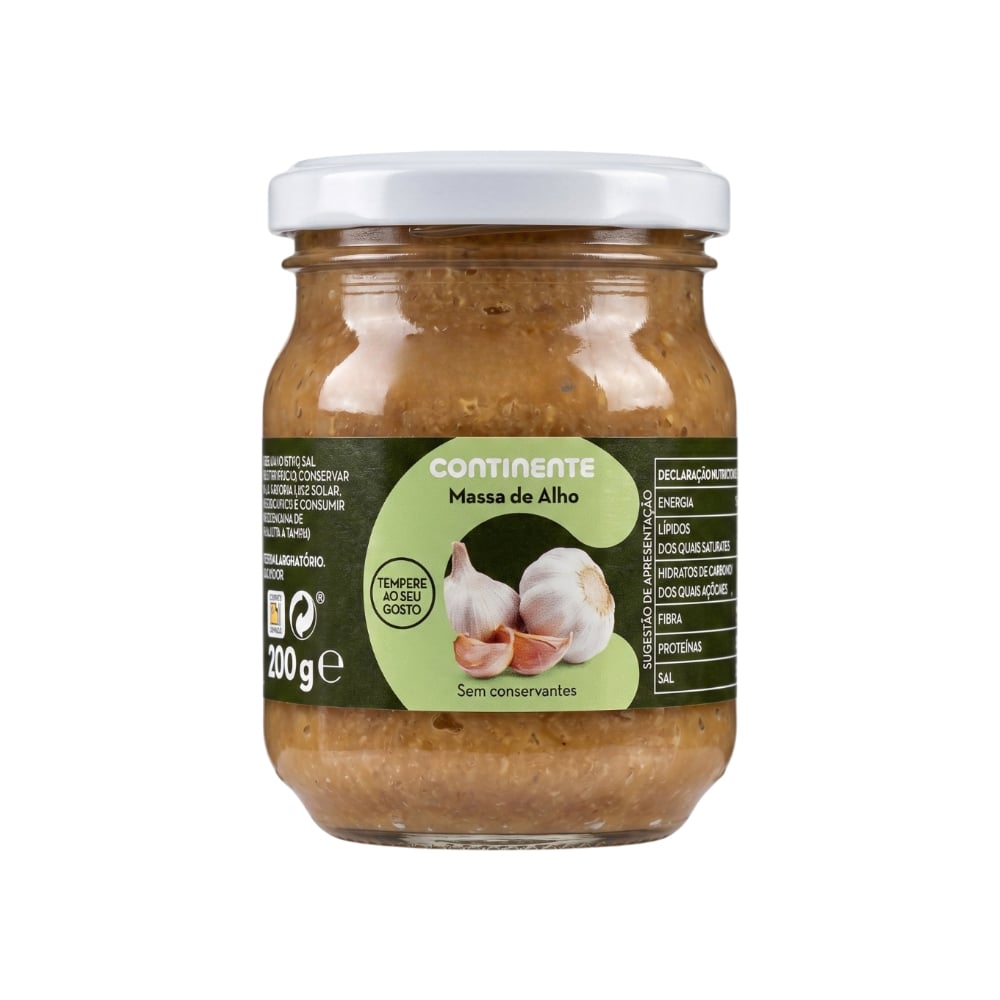 Pasta de ajo Continente (200 g / 7.05 oz) - Imagen 1