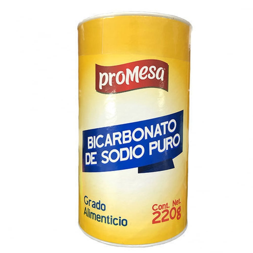 Bicarbonato de sodio puro grado alimenticio Promesa (220 g / 7.76 oz) - Imagen 1