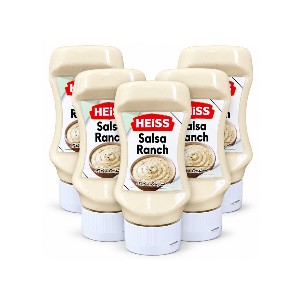 Salsa Ranch Heiss (5 x 260 g / 9.17 oz) - Imagen 1