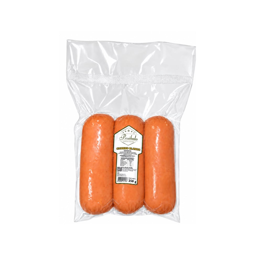 Chorizo blanco Pruébalo (250 g / 8.82 oz) - Imagen 1