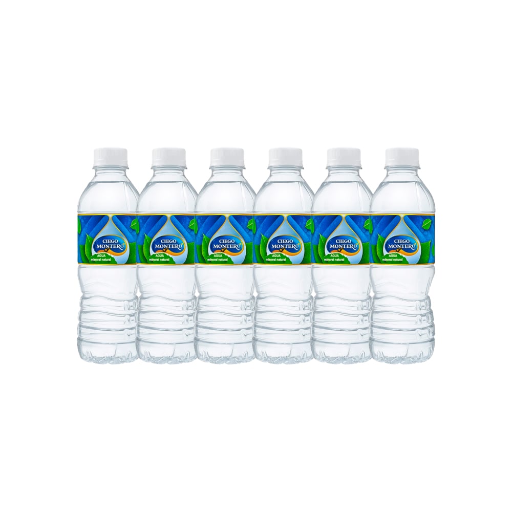 Agua mineral natural Ciego Montero (6 x 500 ml) - Imagen 1