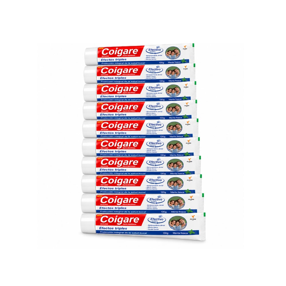 Pasta dental con sabor a menta Coigare (10 x 130 g / 4.59 oz) - Imagen 1