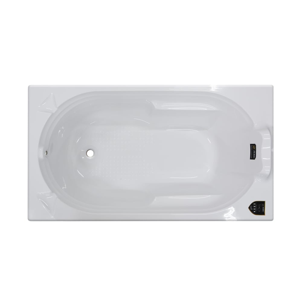 Bañera acrílica rectangular color blanco Zeric Modelo SFS-2 - Imagen 1