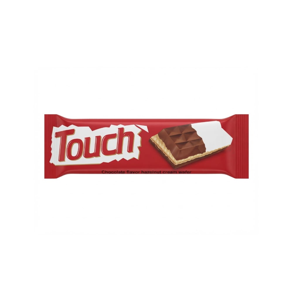 Oblea sabor a café recubierta con chocolate y chocolate blanco Touch (60 g / 2.11 oz) - Imagen 1