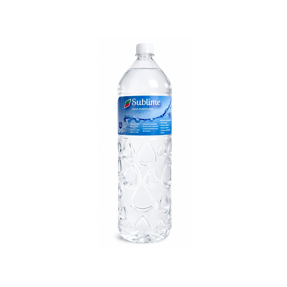 Agua purificada Sublime (1.5 L) - Imagen 1