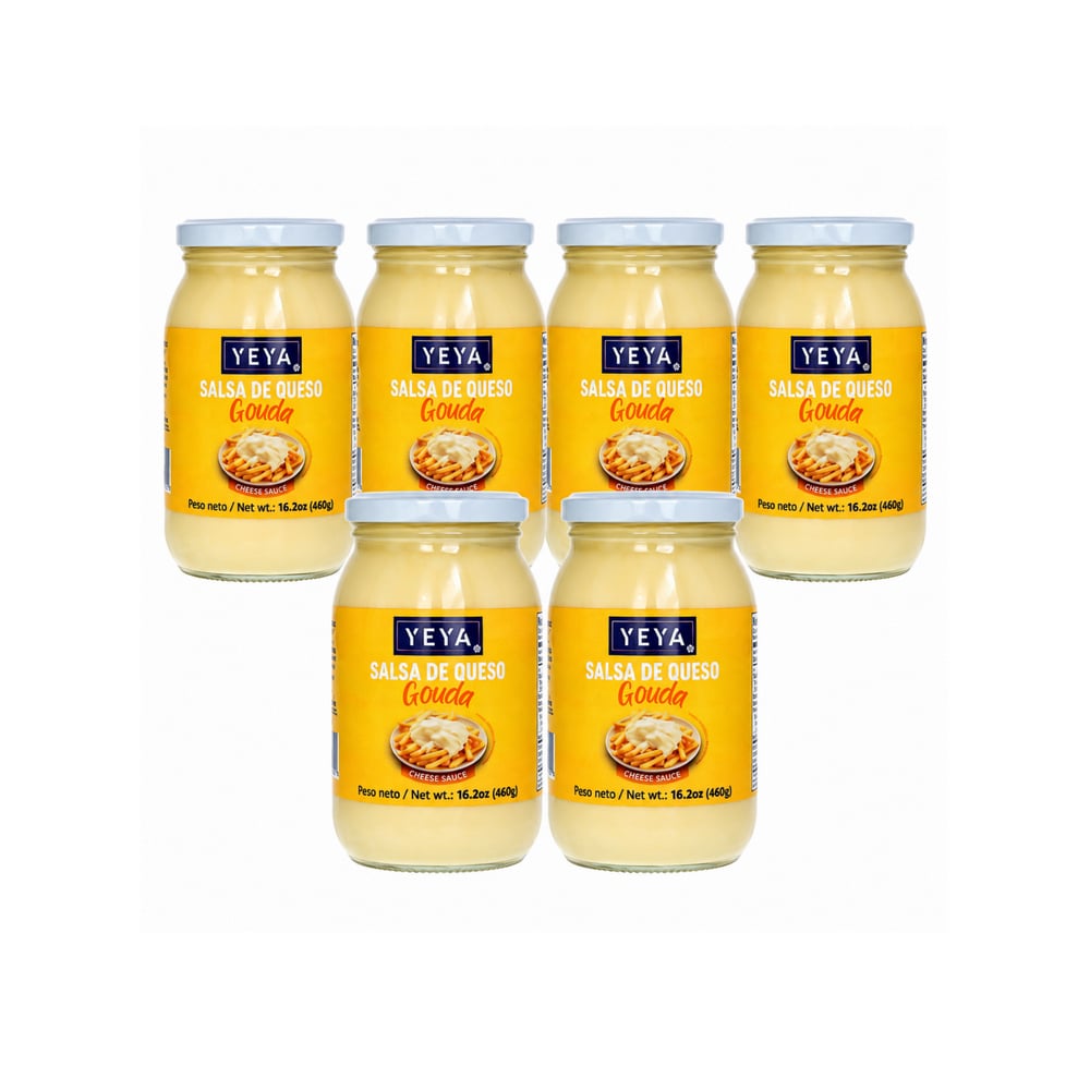 Salsa de queso Gouda YEYA (6 x 460 g / 16.2 oz) - Imagen 1