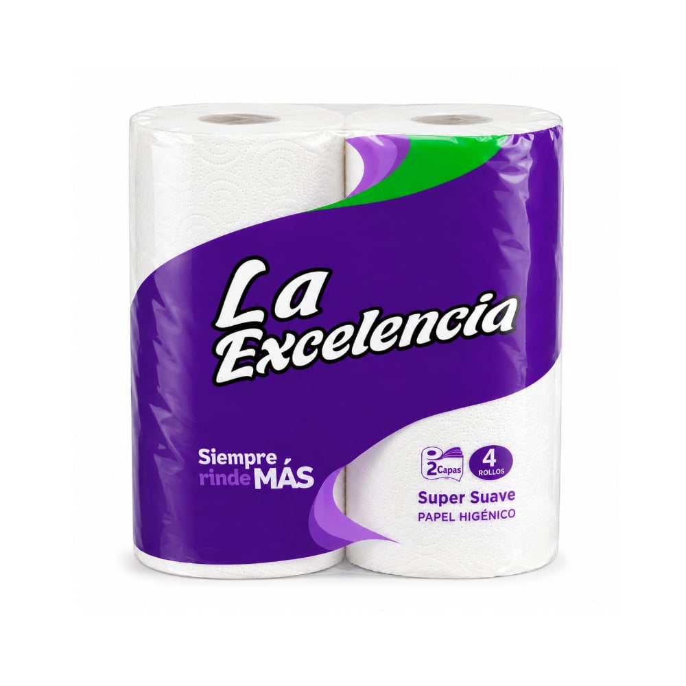Papel Sanitario La Excelencia (4 U) - Imagen 1