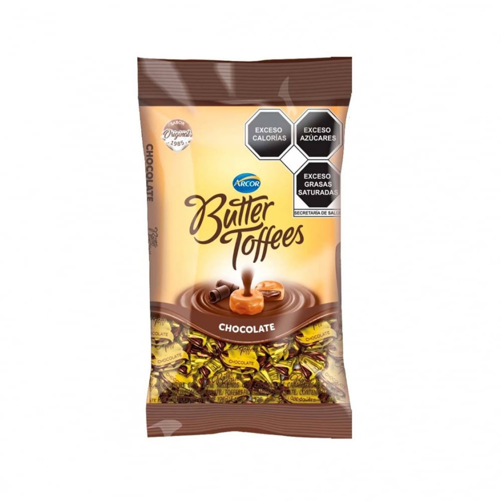 Caramelos con leche rellenos sabor chocolate Arcor (126 g / 4.4 oz) - Imagen 1