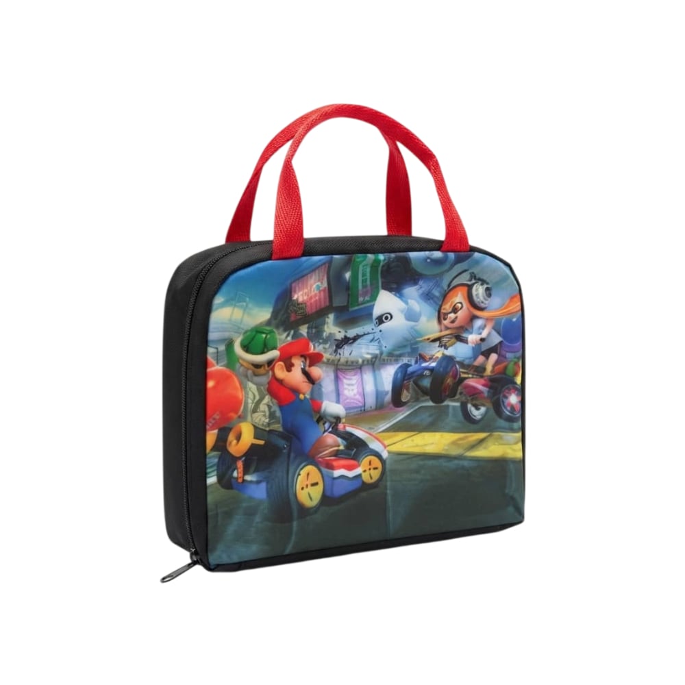 Lonchera térmica -merendero- multifuncional negra y roja con diseño de Super Mario Gutza (1 U) - Imagen 1