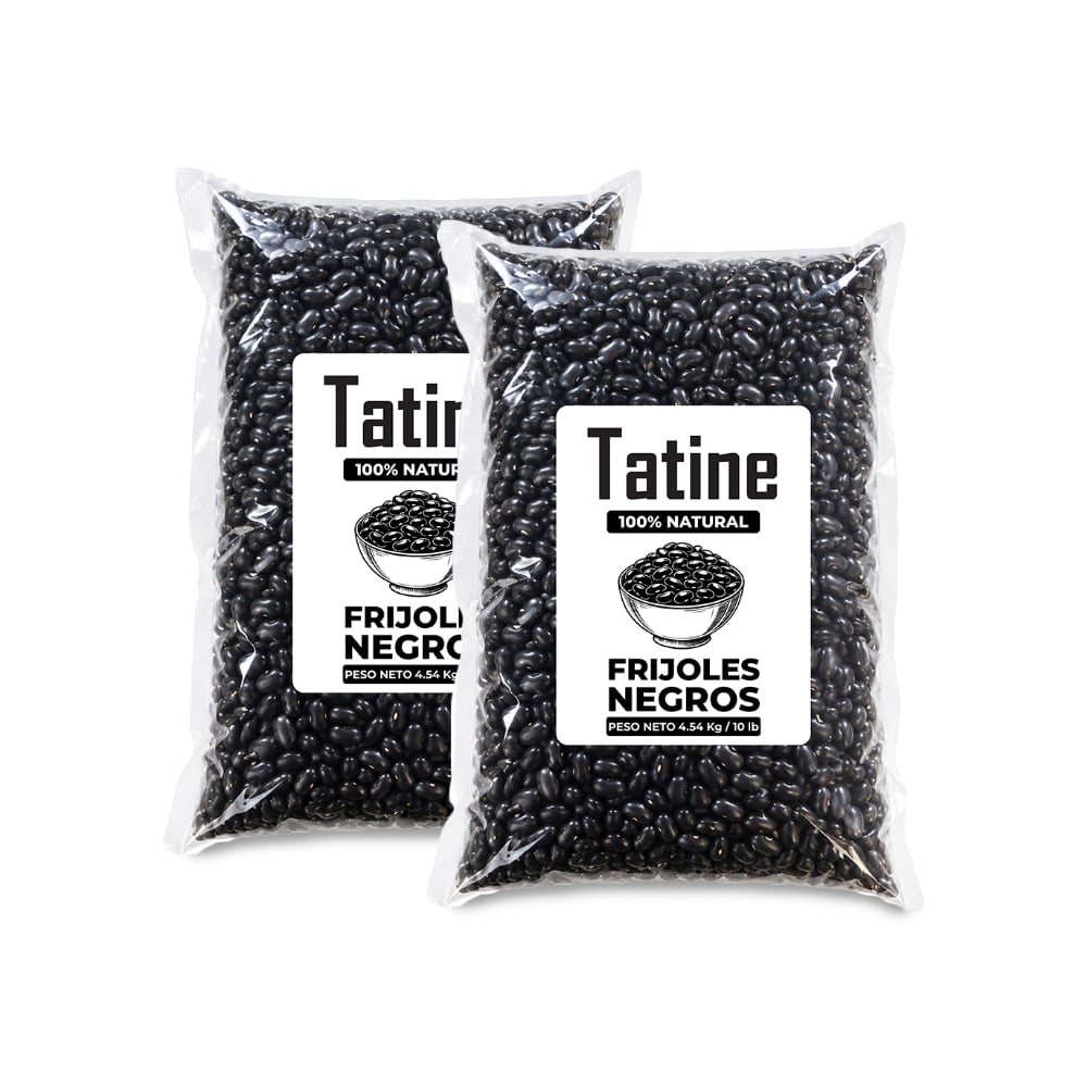 Frijoles negros Tatine (2 x 4.54 kg / 10 lb) - Imagen 1