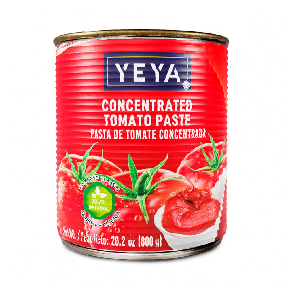 Pasta de tomate concentrada YEYA (800 g / 1.76 lb) - Imagen 1