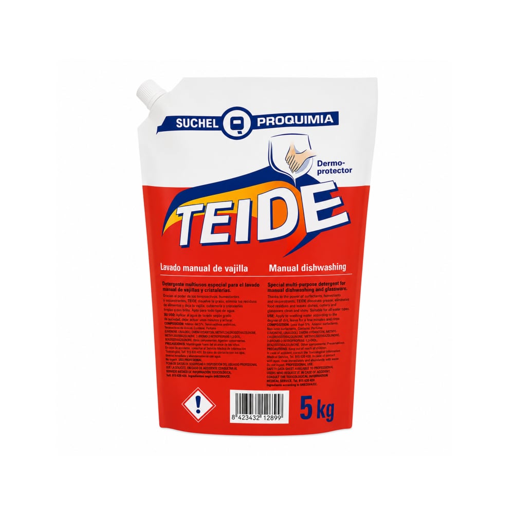 Detergente lavavajilllas Teide (5 kg / 11 lb) - Imagen 1
