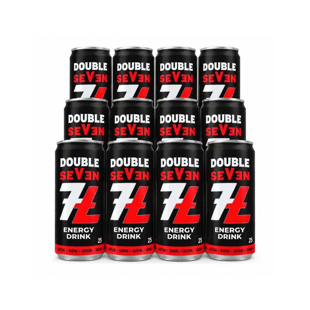 Bebida energizante Double Seven (12 x 250 ml) - Imagen 1