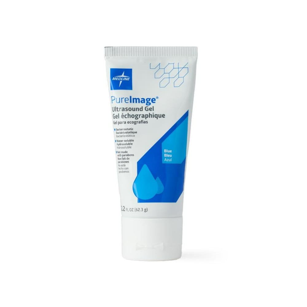 Gel para ultrasonido azul Medline (62.3 g / 2.2 fl.oz) - Imagen 1