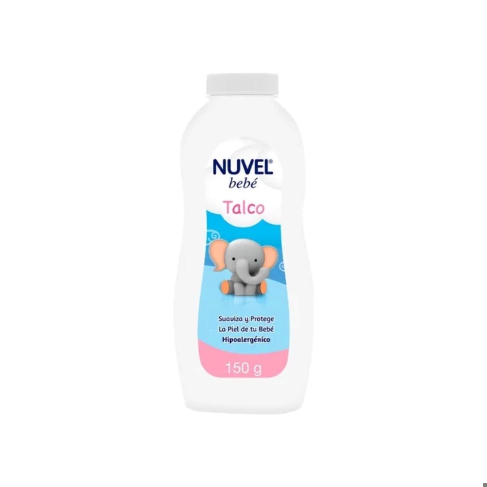 Talco para bebé Nuvel (225 ml) - Imagen 1