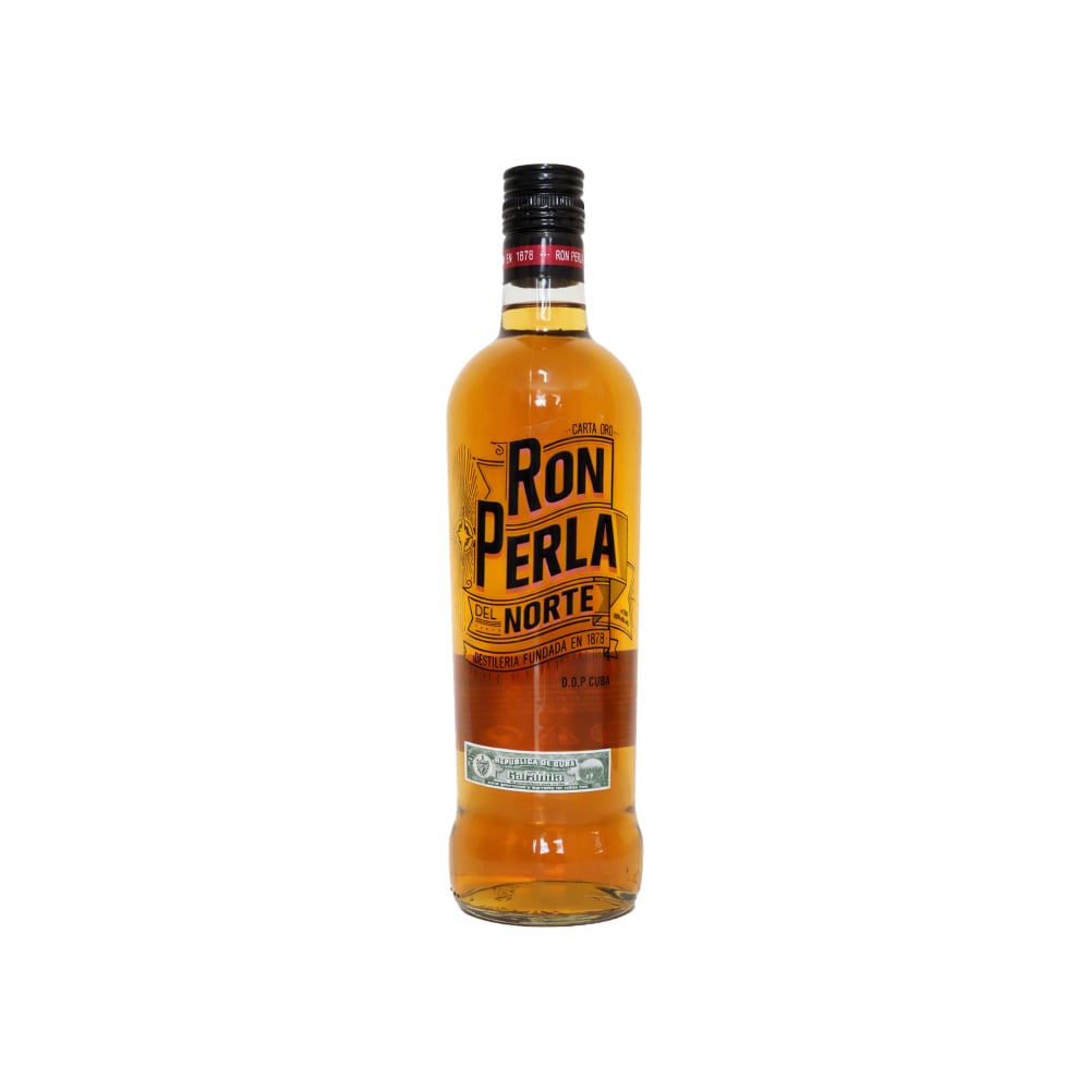 Ron Carta Oro Perla del Norte (700 ml) - Imagen 1