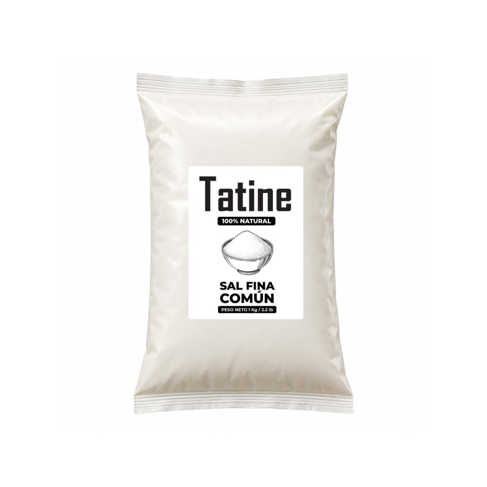 Sal fina común Tatine (1 kg / 2.2 lb) - Imagen 1
