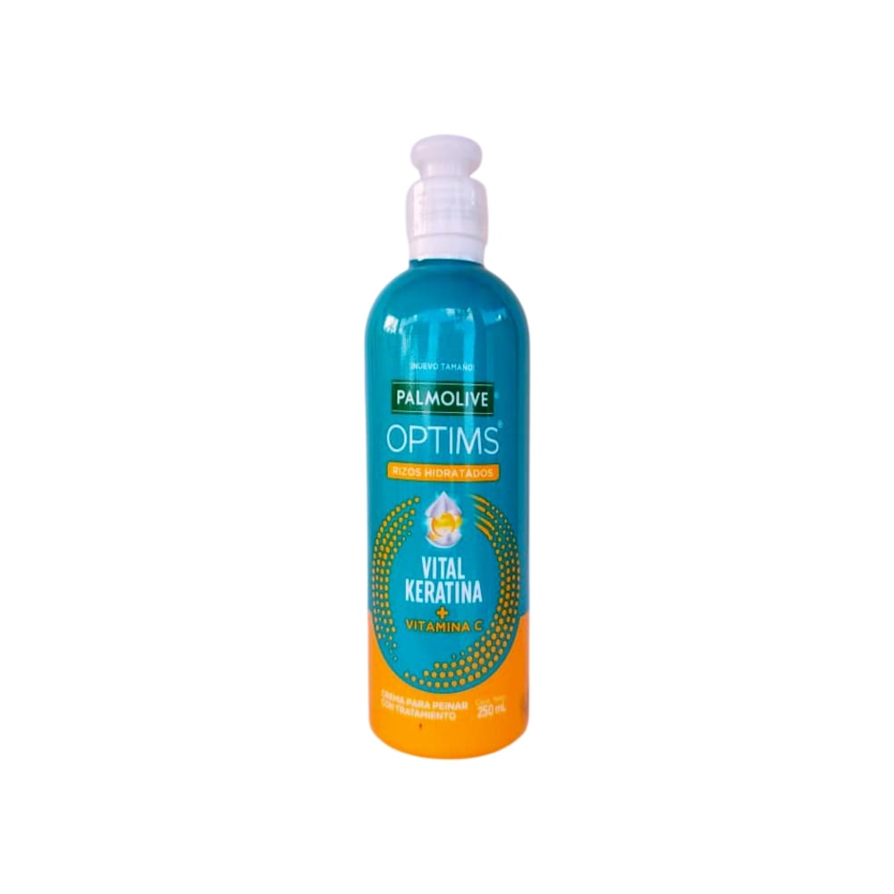 Crema para peinar Vital Keratina + Vitamina C Palmolive Optims (250 ml) - Imagen 1
