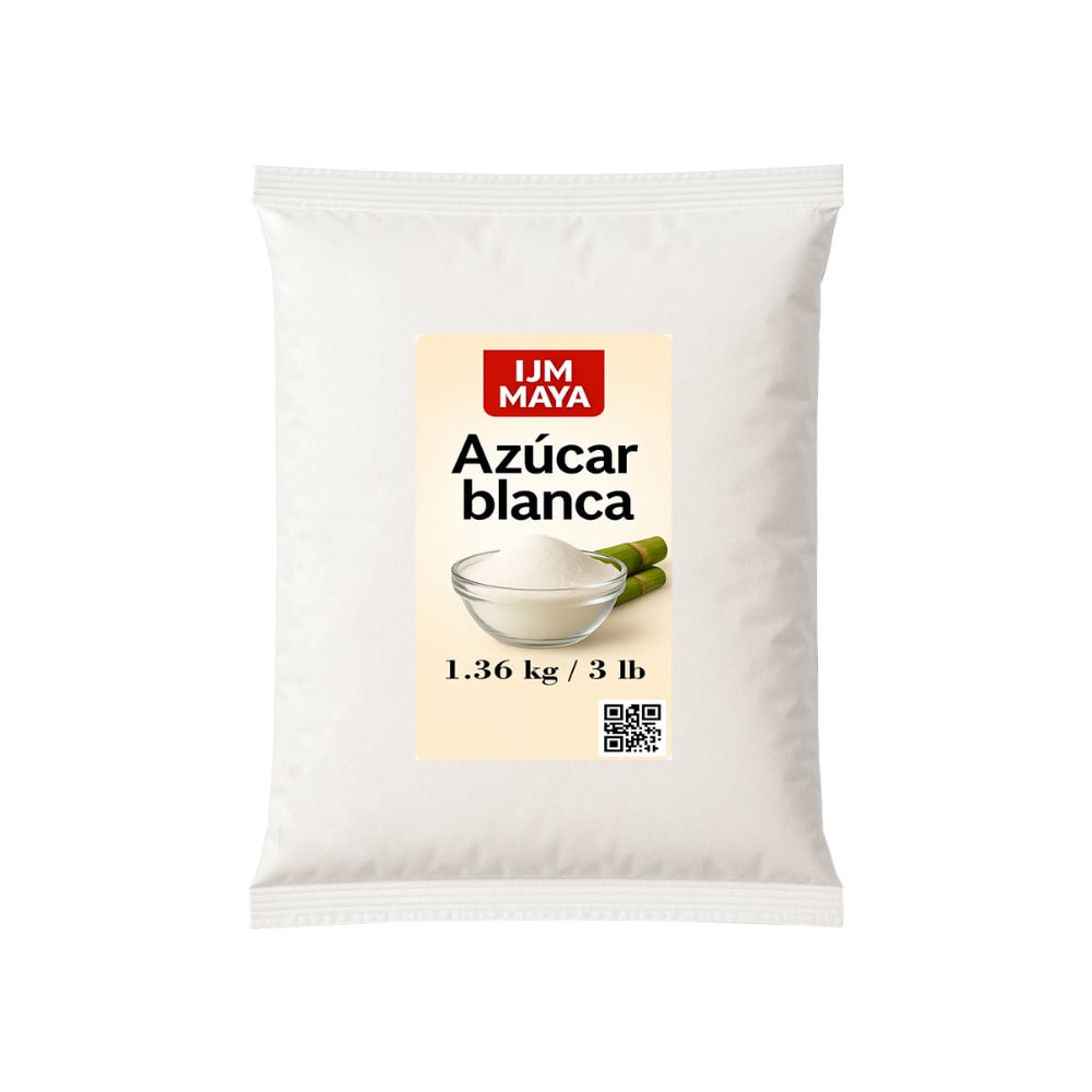 Azúcar blanca IJM Maya (1.36 kg / 3 lb) - Imagen 1