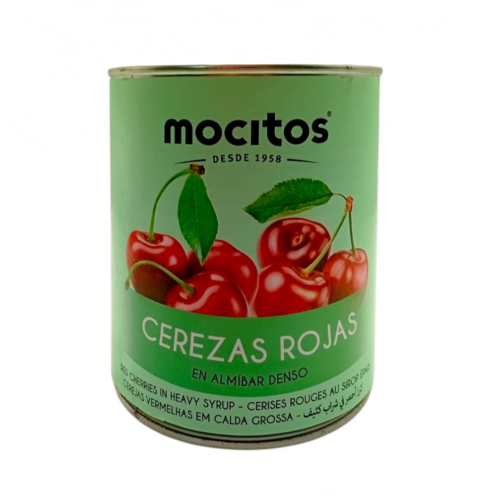 Cerezas rojas en almíbar denso Mocitos (920 g / 2.03 lb) - Imagen 1