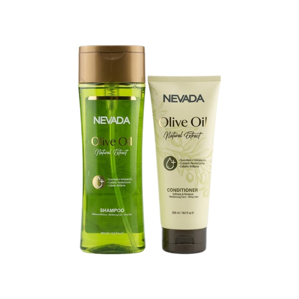 Champú y acondicionador - extracto natural de aceite de oliva Nevada - Imagen 1