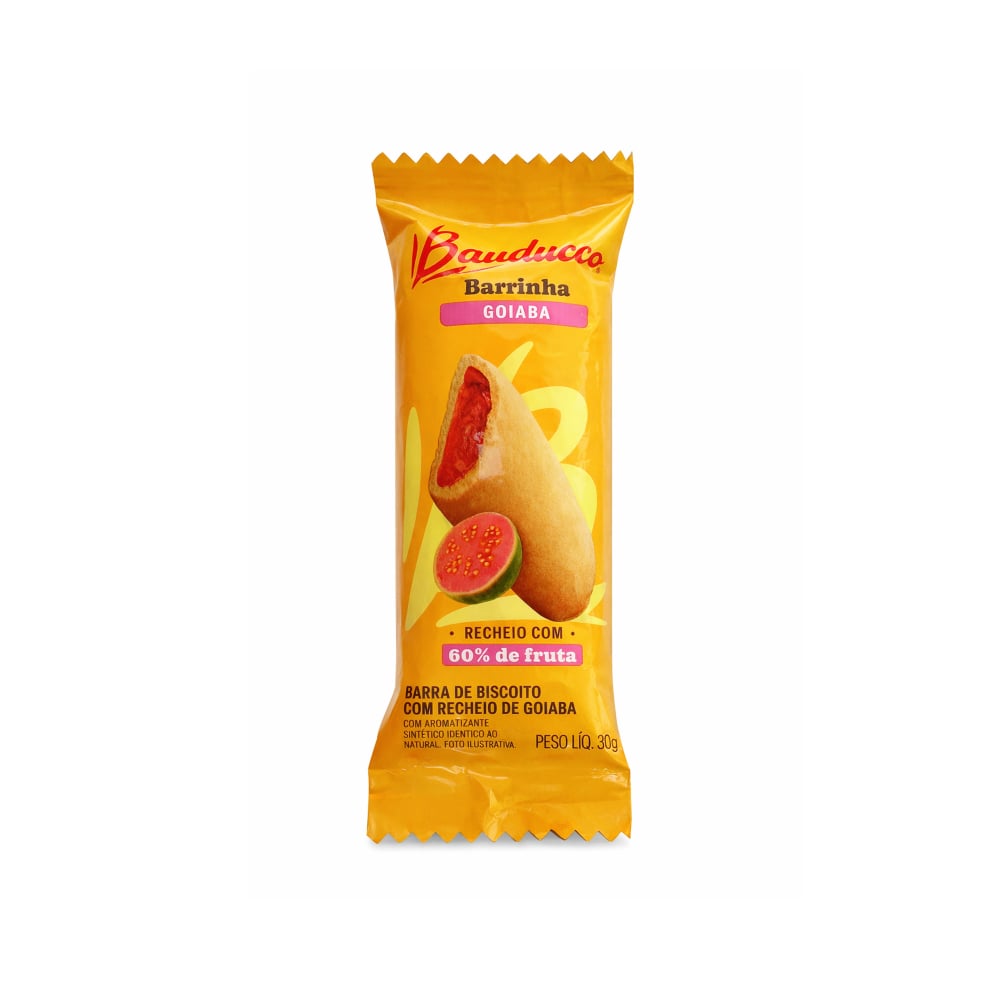 Bizcocho con relleno sabor a guayaba Bauducco (30 g / 1.05 oz) - Imagen 1
