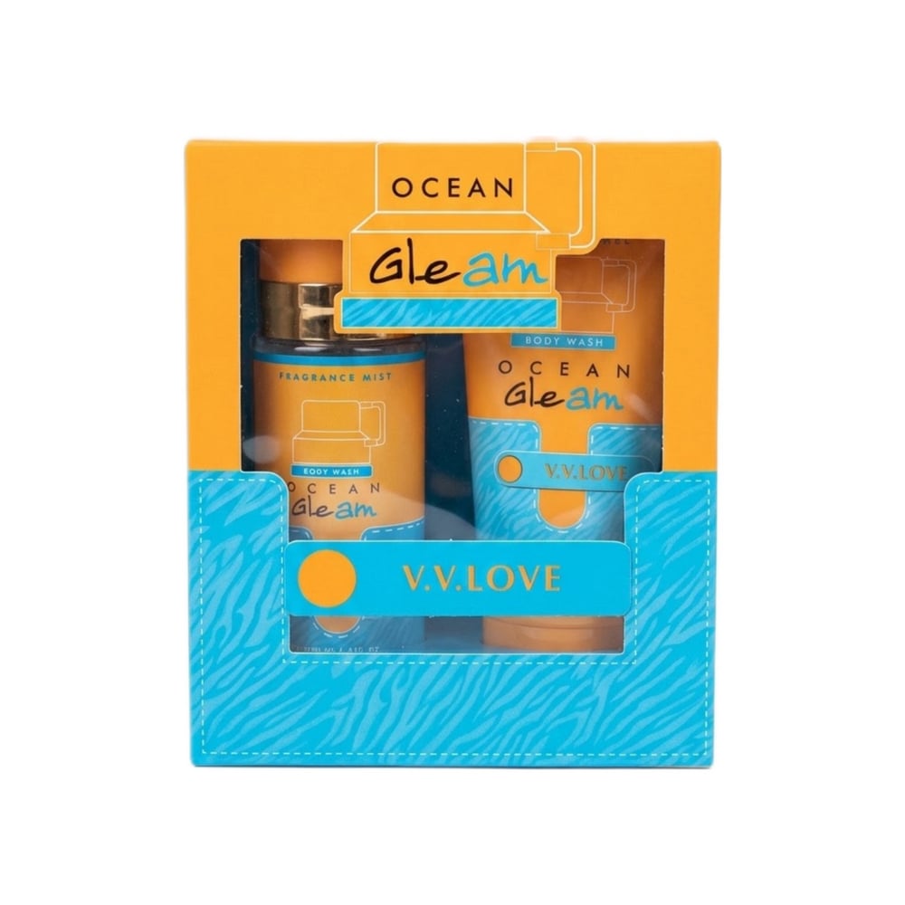 Kit de perfume y gel de ducha para hombre Oceam Gleam V.V.Love - Imagen 1