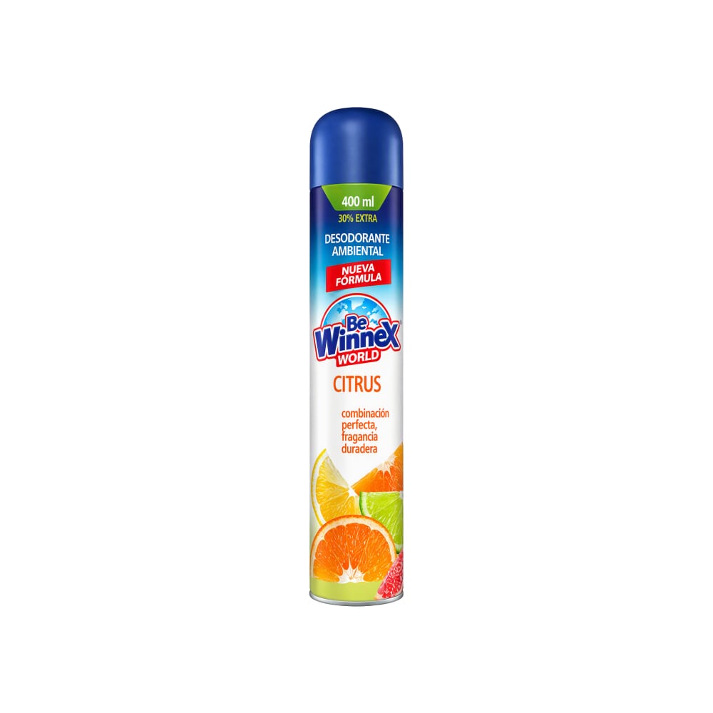 Desodorante ambiental Citrus Be Winnex World (400 ml) - Imagen 1