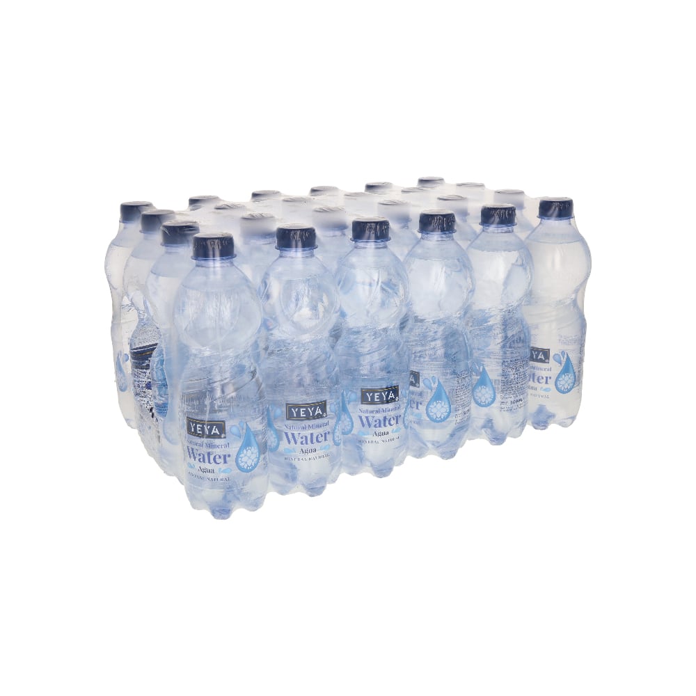 Agua mineral natural YEYA (24 x 500 ml) - Imagen 1