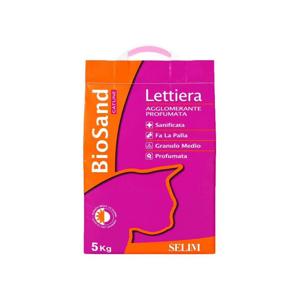 Arena sanitaria para gatos BioSand (5 kg / 11 lb) - Imagen 1