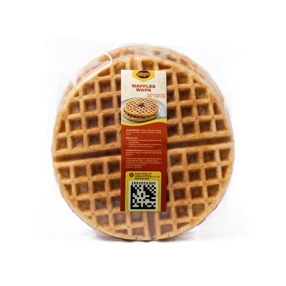 Waffles congelados Wapa (300 g / 10.58 oz) - Imagen 1