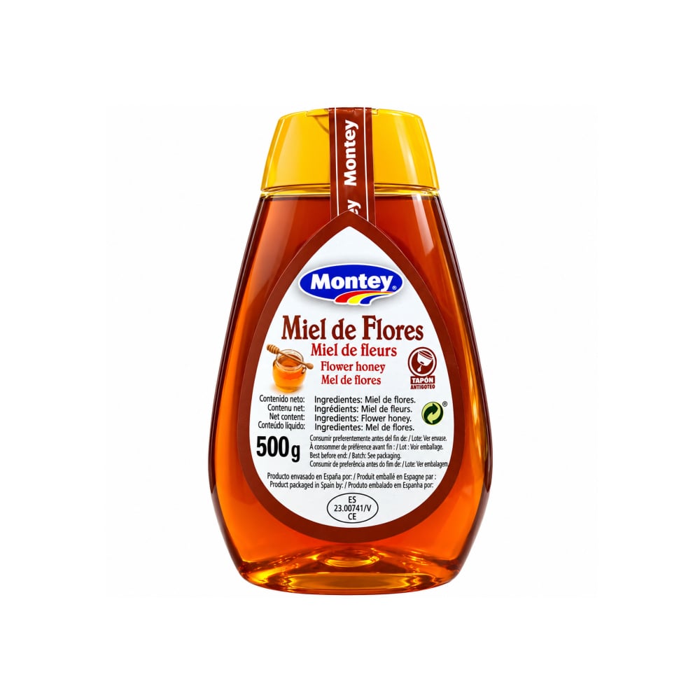 Miel de flores Montey (500 g / 17.63 oz) - Imagen 1