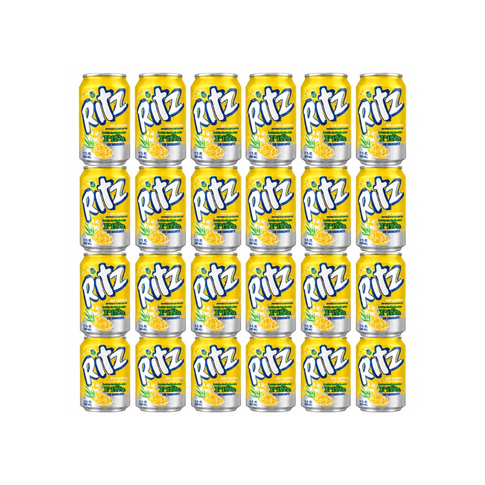 Refresco gaseado sabor piña Ritz (24 x 355 ml) - Imagen 1