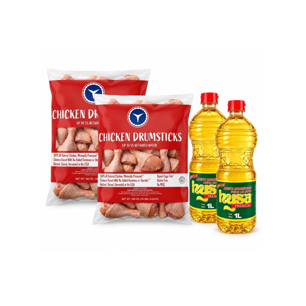 Muslos de pollo +  Aceite de soya puro - Imagen 1