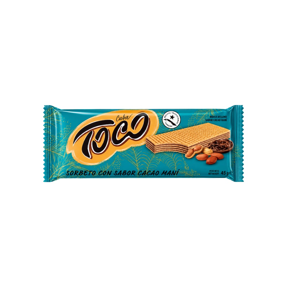 Sorbeto con sabor cacao maní Toco (45 g / 1.59 oz) - Imagen 1