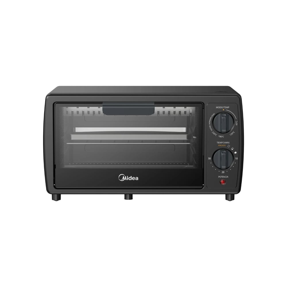Horno tostador negro 12L XpressBake Midea MMTB12MS2B - Imagen 1