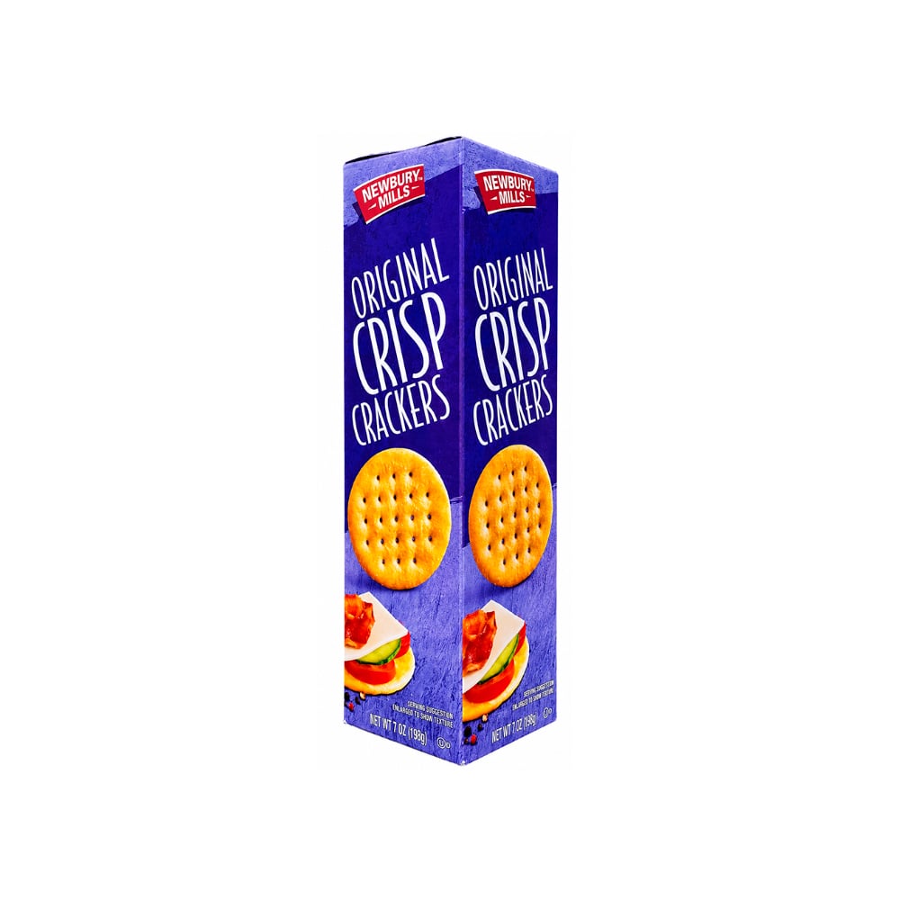 Galletas saladas crujientes originales Newbury Mills (198 g / 7 oz) - Imagen 1