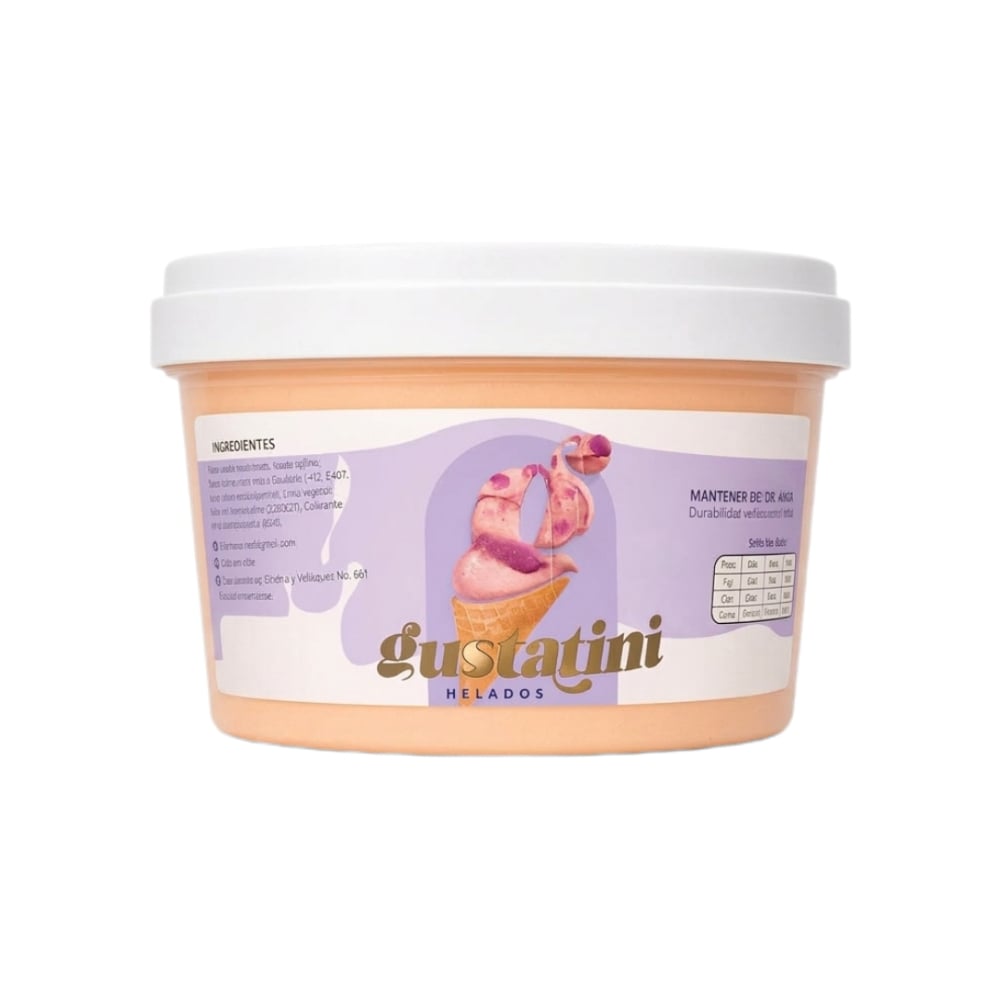 Helado de naranja-piña Gustatini (500 ml) - Imagen 1