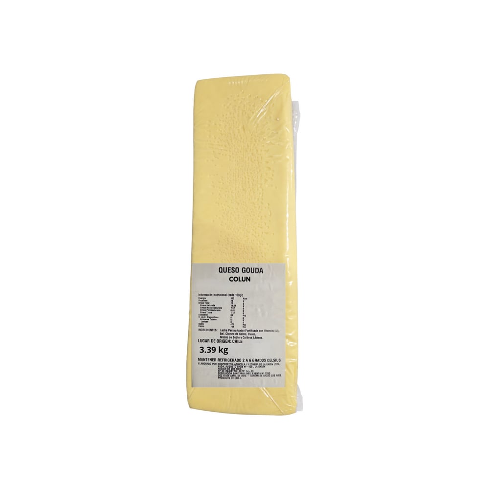 Queso Gouda Colun (3.39 kg / 7.47 lb) - Imagen 1