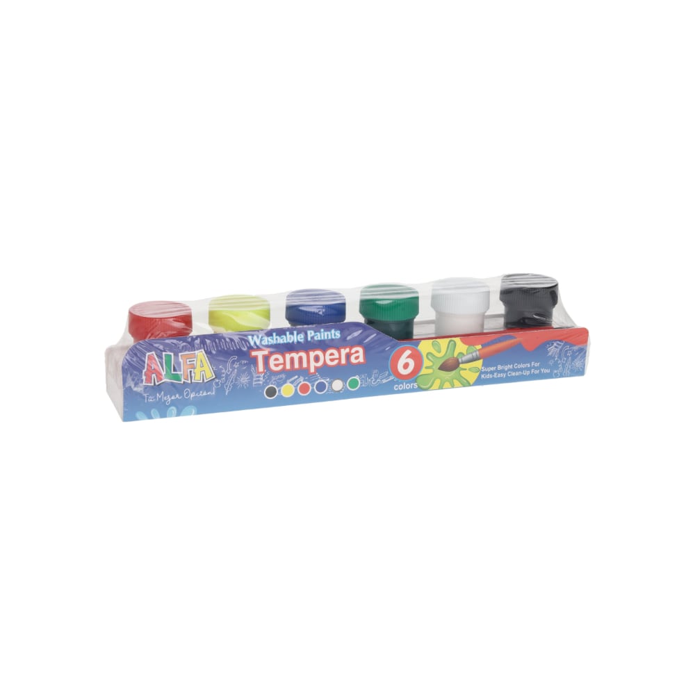 Tempera lavable ALFA (6 U) - Imagen 1