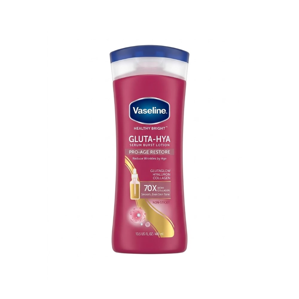 Loción corporal Healthy Bright Gluta-Hya hidratante y nutritiva Vaseline (400 ml) - Imagen 1