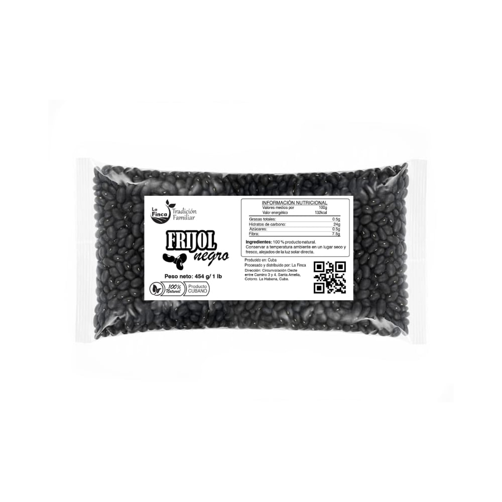 Frijol negro La Finca (454 g / 1 lb) - Imagen 1