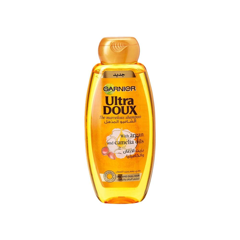 Champú maravilloso con aceites de argán y camelia Garnier (400 ml) - Imagen 1