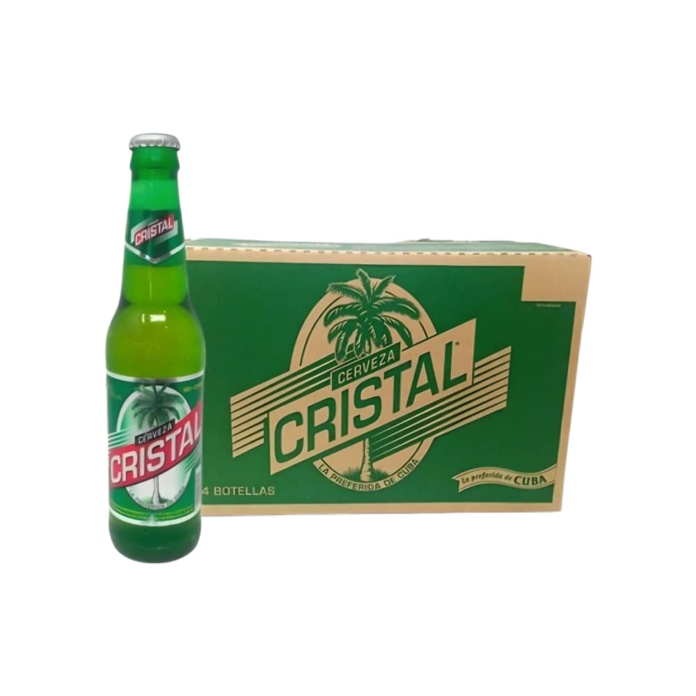 Cerveza Cristal (24 x 350 ml) - Imagen 1
