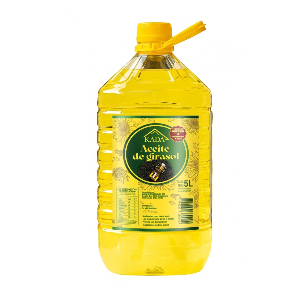 Aceite de girasol Kada (5 L) - Imagen 1