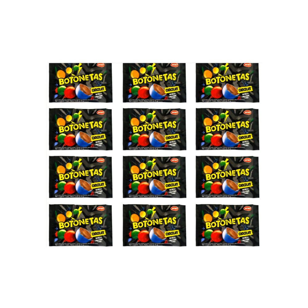 Bolitas de chocolate Botonetas Best (X12) - Imagen 1