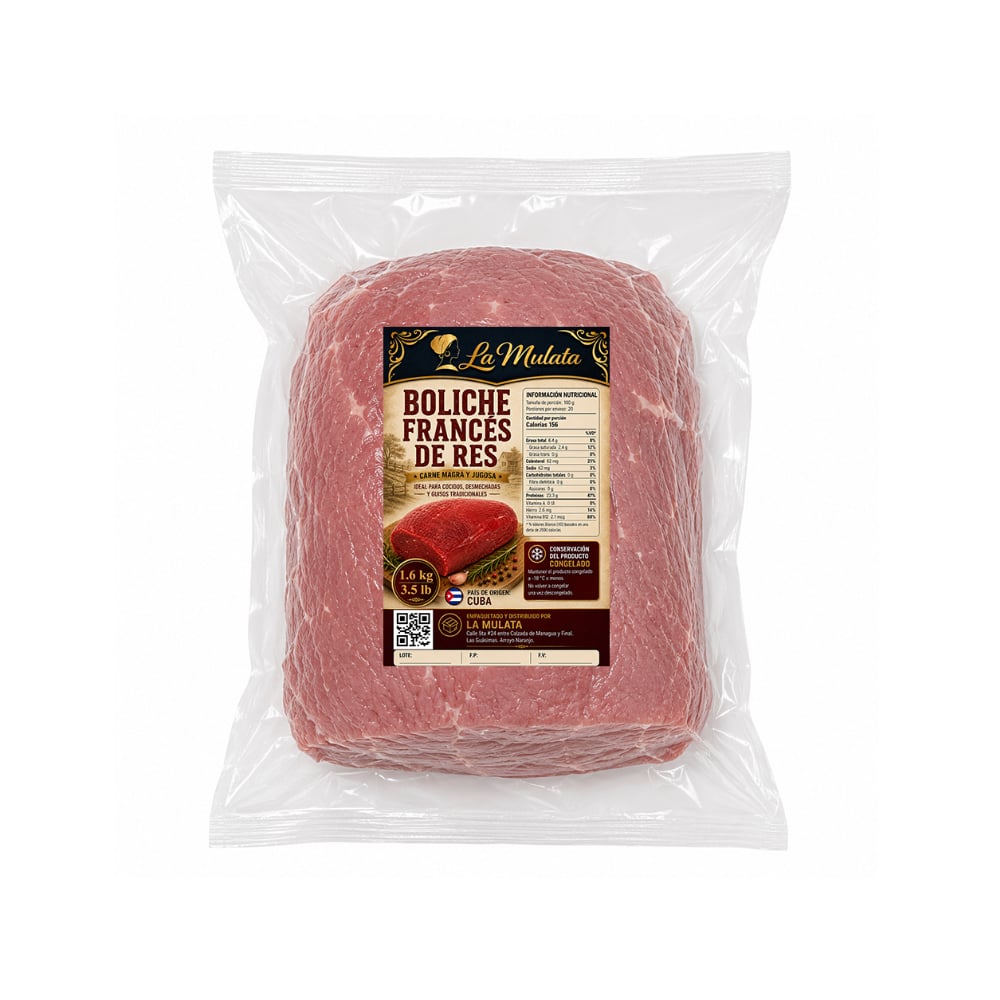 Boliche francés de res La Mulata (1.6 kg / 3.5 lb) - Imagen 1