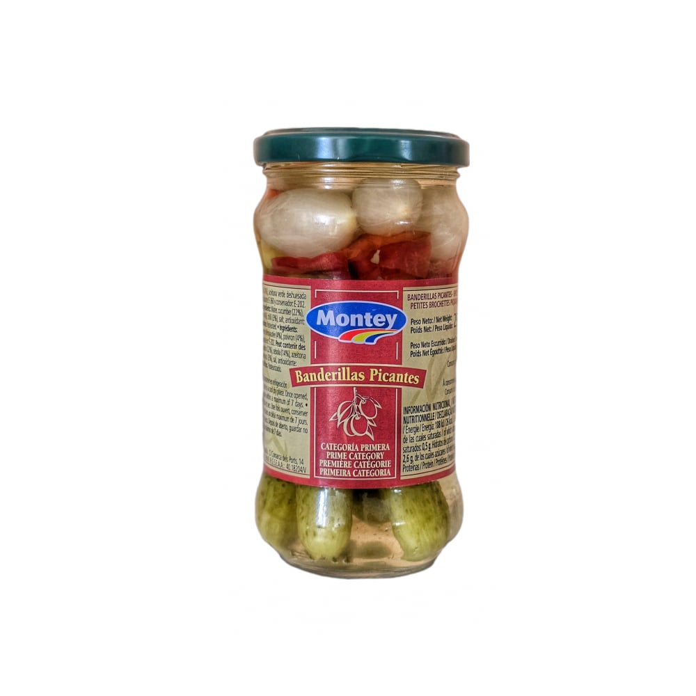 Banderillas picantes Montey (295 g / 10.40 oz) - Imagen 1