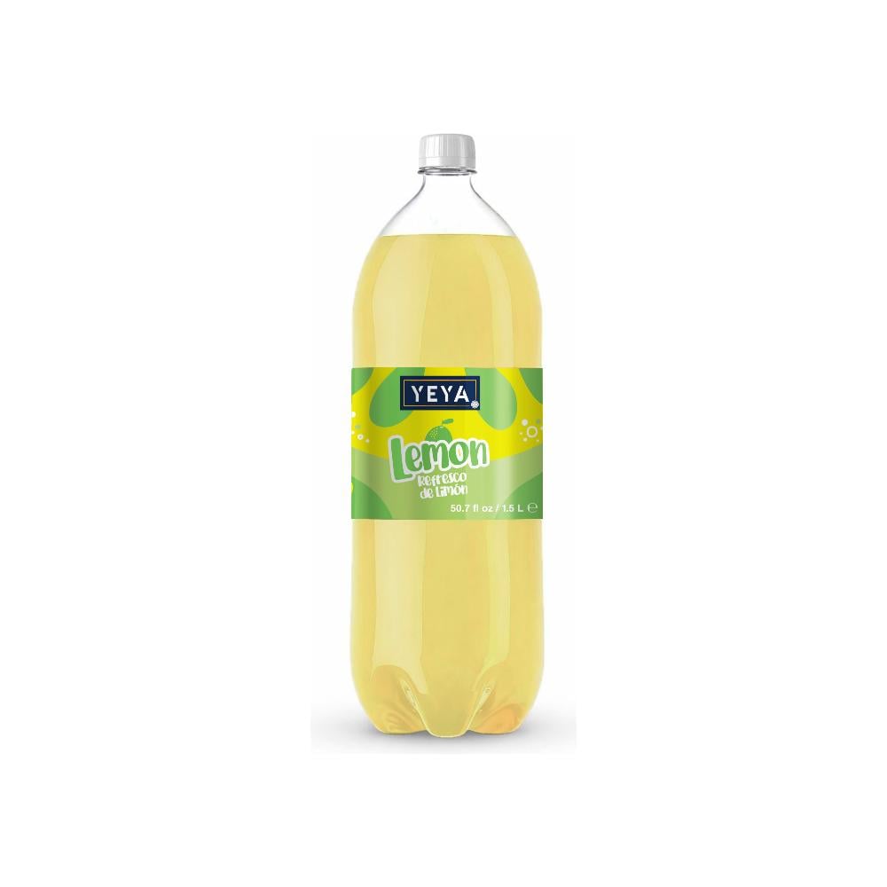 Refresco gaseado de limón YEYA (1.5 L / 50.7 fl oz) - Imagen 1