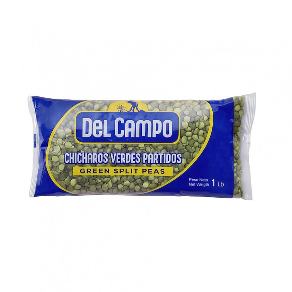 Chícharos verdes partidos Del Campo (454 g / 1 lb) - Imagen 1